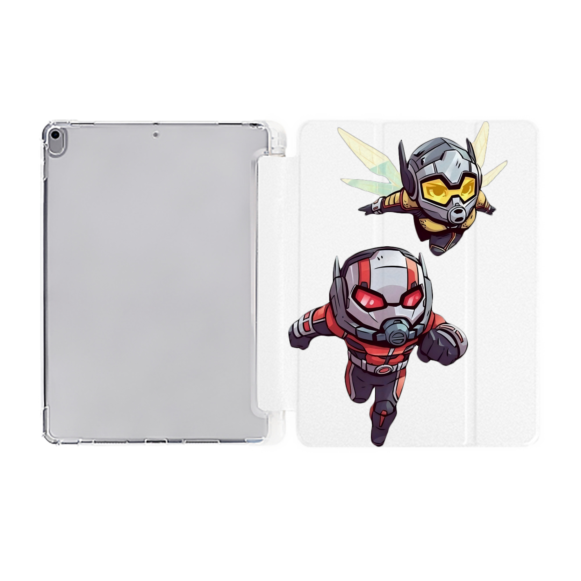 （画像用） アベンジャーズ The Avengers IPad ケース ペン収納付き 三つ折りスタンド PUレザー×シリコン 対応機種9.5/10.5/10.9インチ